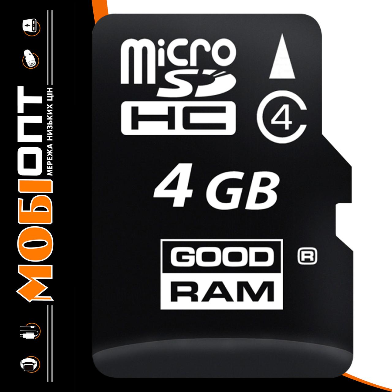 Micro SD 4GB/4 class Good Ram