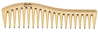 Золотистый гребень для волос Janeke Golden Wavy Comb