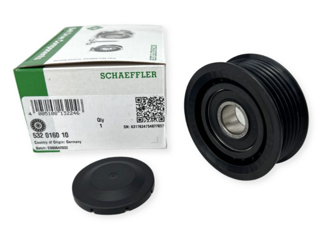 Ролик ребристий приводного ремня (OM 611 - 612 - 646) Sprinter 901-906 - Vito 638 - 639 - INA - Німеччина, фото 1