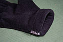 Перчаткі чоловічі 9 розмір флісові щильність 320 грм/м.кв. чорні, фото 5