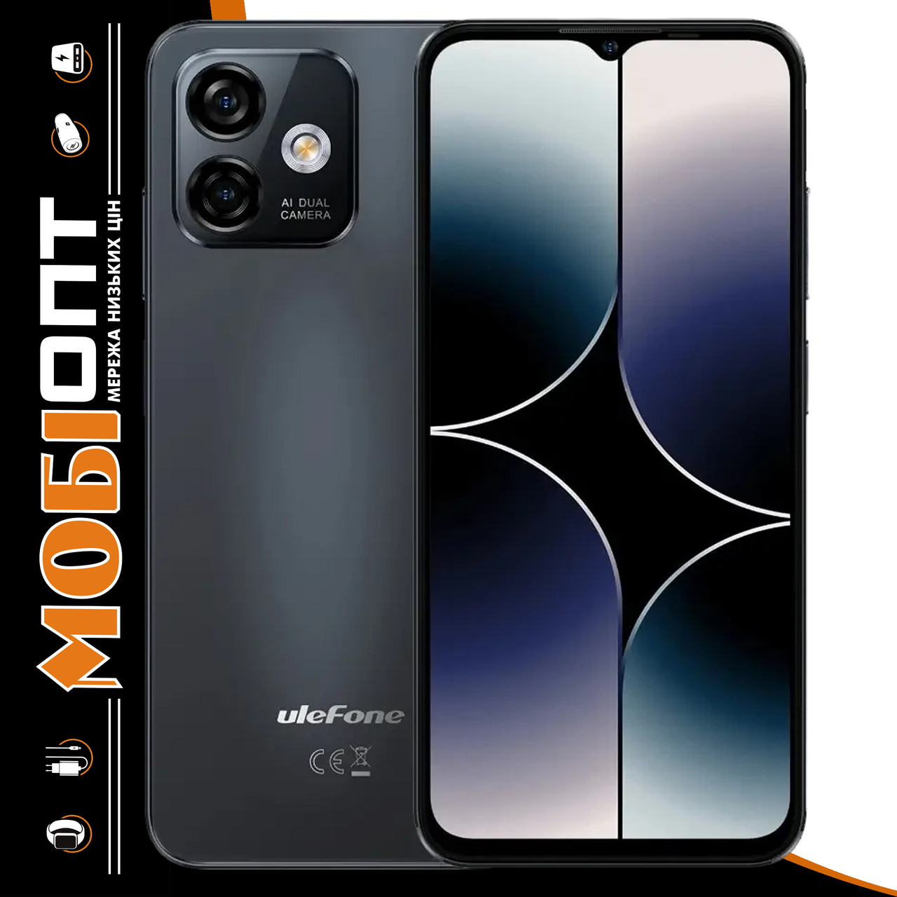 Смартфон Ulefone Note 16 Pro 8/256Gb Meteorite Black Global version