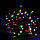 Гірлянда вулична Xmas Бурульки 7235 120 LED M-2 5м мультиколір, фото 4