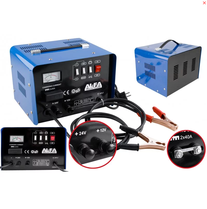 Пуско-зарядний пристрій 45A AL-FA PRO-LINA ALCC7, фото 1