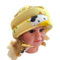 Противоударный защитный мягкий шлем на голову малыша