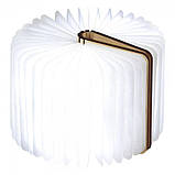 Нічник акумуляторний книга Folding Book Lamp настільний світлодіодний світильник на магніті, фото 5