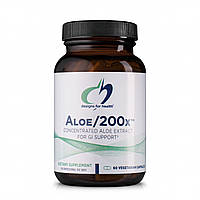 Designs for Health Aloe 200x / Алоэ 60 капсул