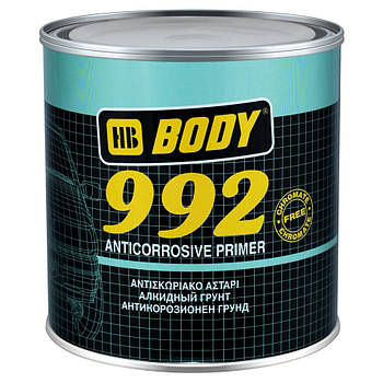 Антикорозійний грунт Body 992 1 кг коричневий