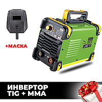 Профессиональный инверторный сварочный аппарат 2в1 TIG+MMA Bass Polska 350ампер мощный сварочный инвертор