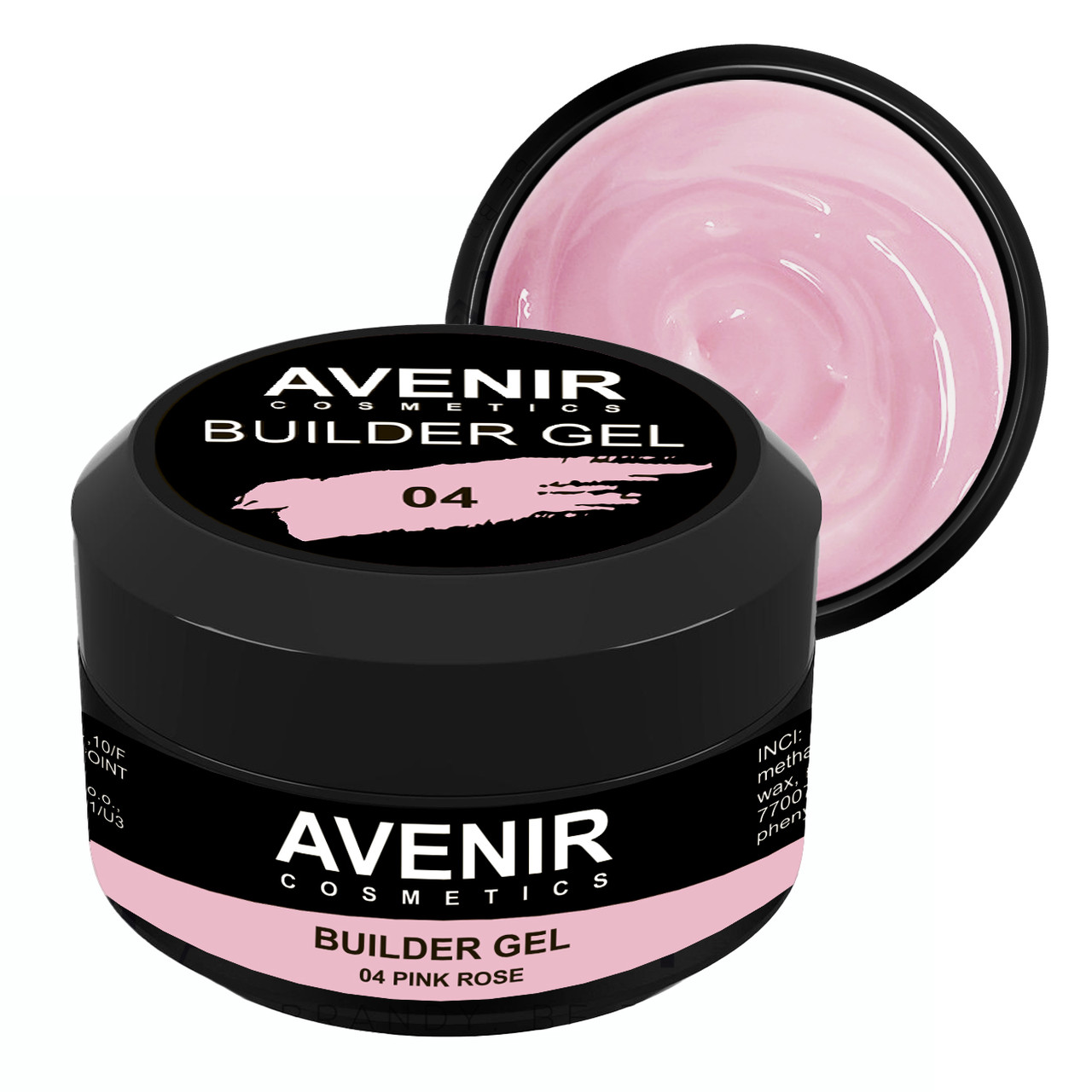 Гель для нарощування Avenir Pro Pink Rose №04 30 мл