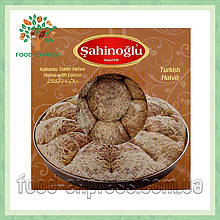 Тахінна халва (кунжутна) ваніль з какао Sahinoglu, 350 г