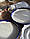 Тарілка кругла з бортиком 22 см, «Капучино кобальт", фото 2