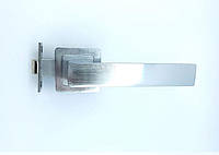 DF Дверные ручки для межкомнатных (входных) дверей на квадратной розетке TRION FLASH 74 AL-AL BC-P total