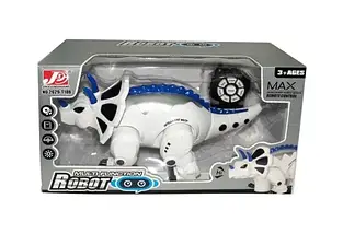 Динозавр робот на дистанційному керуванні 2629-T18 інтерактивна іграшка на пульті зі звуком і світлом, фото 3