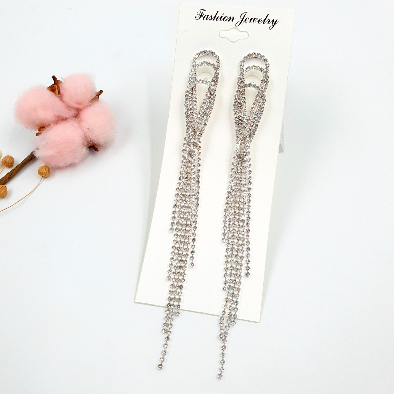 Сережки вечірні Fashion Jewelry Діаметр сережок 16 см * 1,6 см Модні сережки Сережки для дівчат
