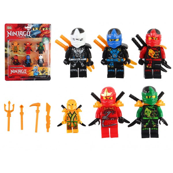 Фігурки "Ninjago" 6 героїв на блістері HS-5268/HS-5266