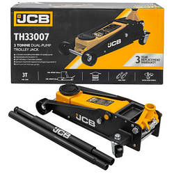 Домкрат шиномонтажний 2-х плунжерний JCB (h min 133мм, h max 465мм)
