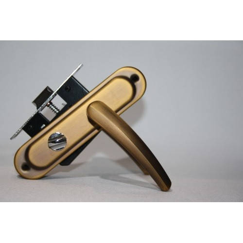 DF Дверной врезной замок с ручкой защелкой 50 мм Hi-LUKE 42M-(P04-H6MCF ...