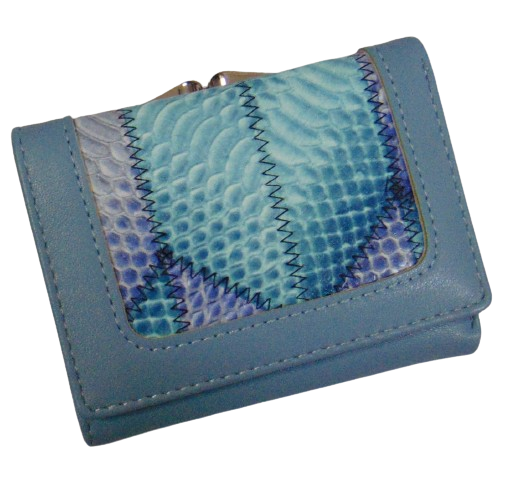 Гаманець маленький жіночий Boershi FM0208 синій