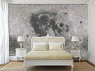 Фотошпалери 3д на стіну флізелінові фото шпалери у спальню, кухню, зал "Поверхня місяця", фото 2