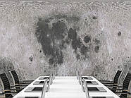 Фотошпалери 3д на стіну флізелінові фото шпалери у спальню, кухню, зал "Поверхня місяця", фото 6