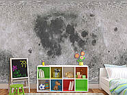 Фотошпалери 3д на стіну флізелінові фото шпалери у спальню, кухню, зал "Поверхня місяця", фото 4