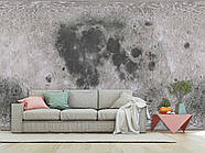 Фотошпалери 3д на стіну флізелінові фото шпалери у спальню, кухню, зал "Поверхня місяця", фото 3