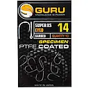 Гачки Guru Super XS Specimen PTFE Coated Eyed Barbed, фото 6