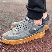 Мужские кроссовки Nike Air Force Low (сірі)|Кроссовки повседневные мужские весна осень