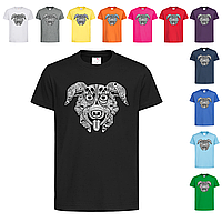 Черная детская футболка Собака Мистер Пиклз (11-11-3)
