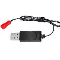 Зарядний пристрій USB для акумуляторів іграшок квадрокоптерів airsoft страйкбол Li-Po Li-ion 3.7V 500mAh JST