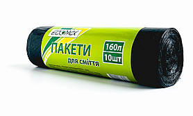 Пакети для сміття 160 л х 10 шт. ТМ "ECOpack"