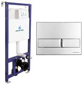 Інсталяція KOLLER POOL Dune 1200SL + панель змиву Neon KP-226-002 хром