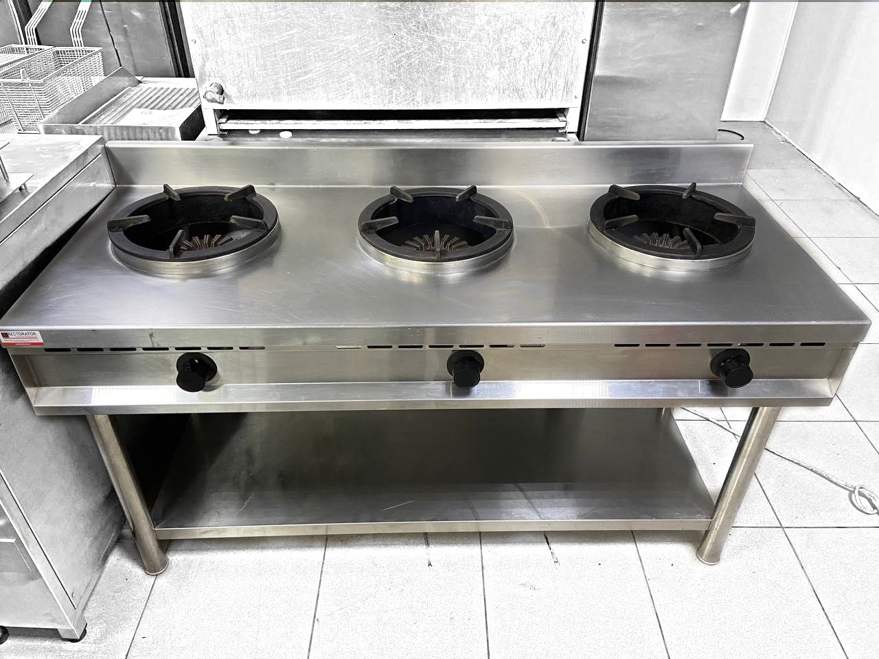 Плита газова COOKMAX NGER 15-60 F(PG) (Вживане)