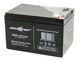 Акумуляторна батарея 12 В 12 А·год Maxxter MBAT-12V12AH- MegaLavka