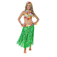 Карнавальный костюм взрослый Гавайский зеленый