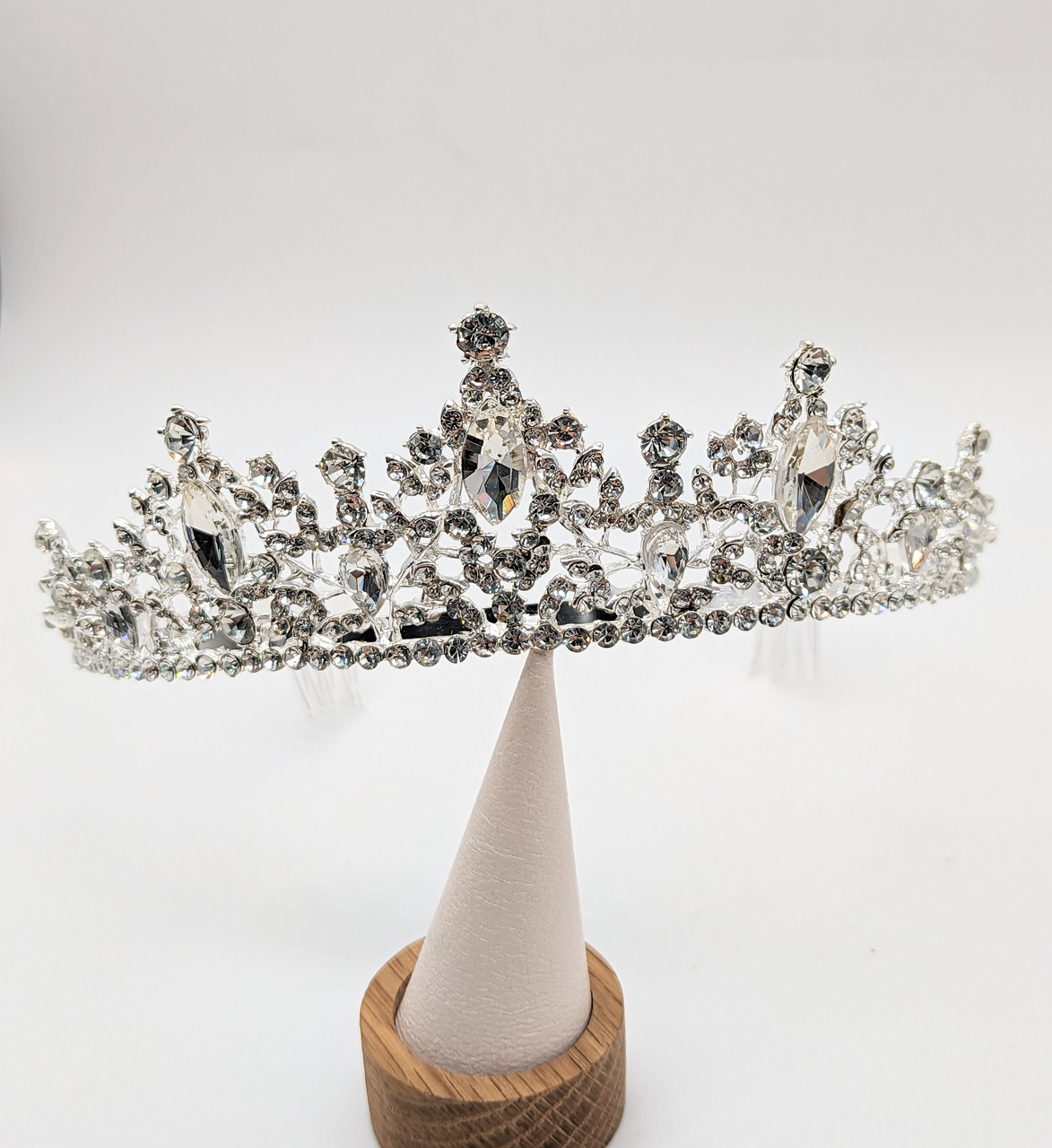 Корона-діадема для дівчат 4,90 см Красива корона для весільної зачіски Весільний образ