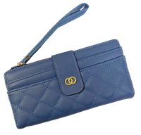 Жіночий гаманець із ремінцем Forever Young FM0205 синій