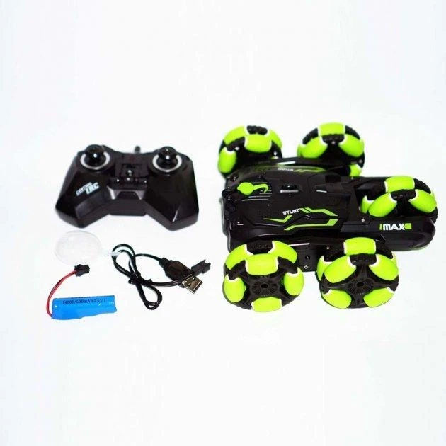 Машинка перевертень трюкова на радіокеруванні Stunt Car 666-817 з парогенератором, джойстик, фото 1