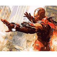 Картина за номерами Iron man 40х50 см АРТ-КРАФТ (16007-AC)