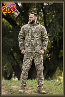 Теплая форма пиксель горка Тактический костюм военная форма ЗСУ зимняя штаны и куртка рип-стоп для военных 56
