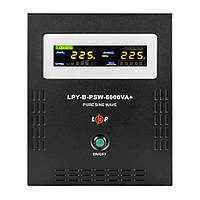 ИБП с правильной синусоидой 48V LPY-B-PSW-6000VA+(4200Вт)10A/20A №6615