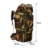 Рюкзак тактический AOKALI Outdoor A21 65L Camouflage Green, фото 10