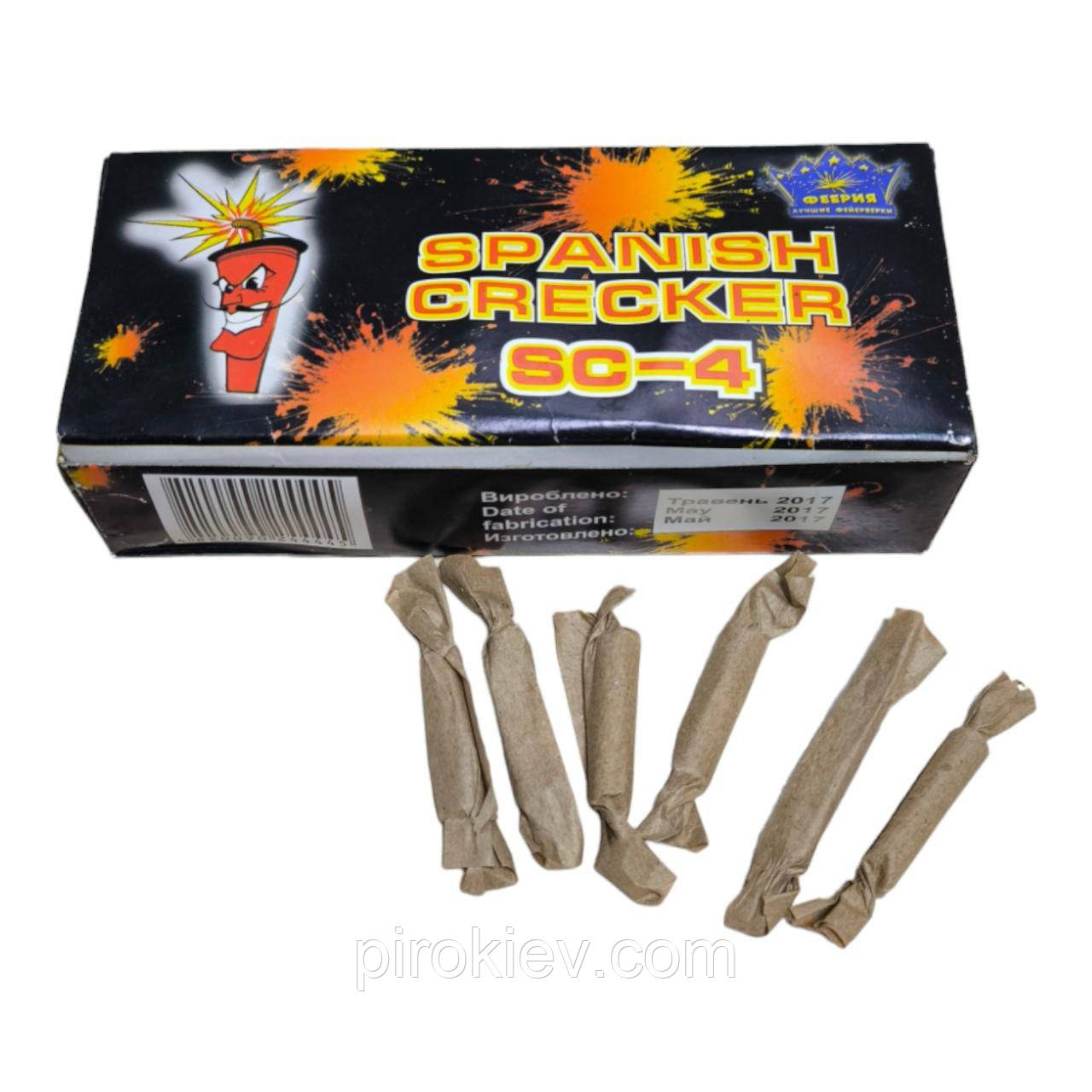 Петарді SC-4 spanish crecker 100 шт./пач. Феєрія