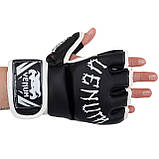 Рукавиці для змішаних єдиноборств ММА VNM BO-8354-BK (розміри L-XL), фото 2