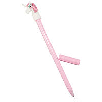 Ручка шариковая Единорог розовый сувенир