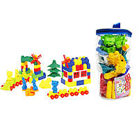 Конструктор для малышей “Мастер Блок” № 8 105 дет. Masterplay 1-030