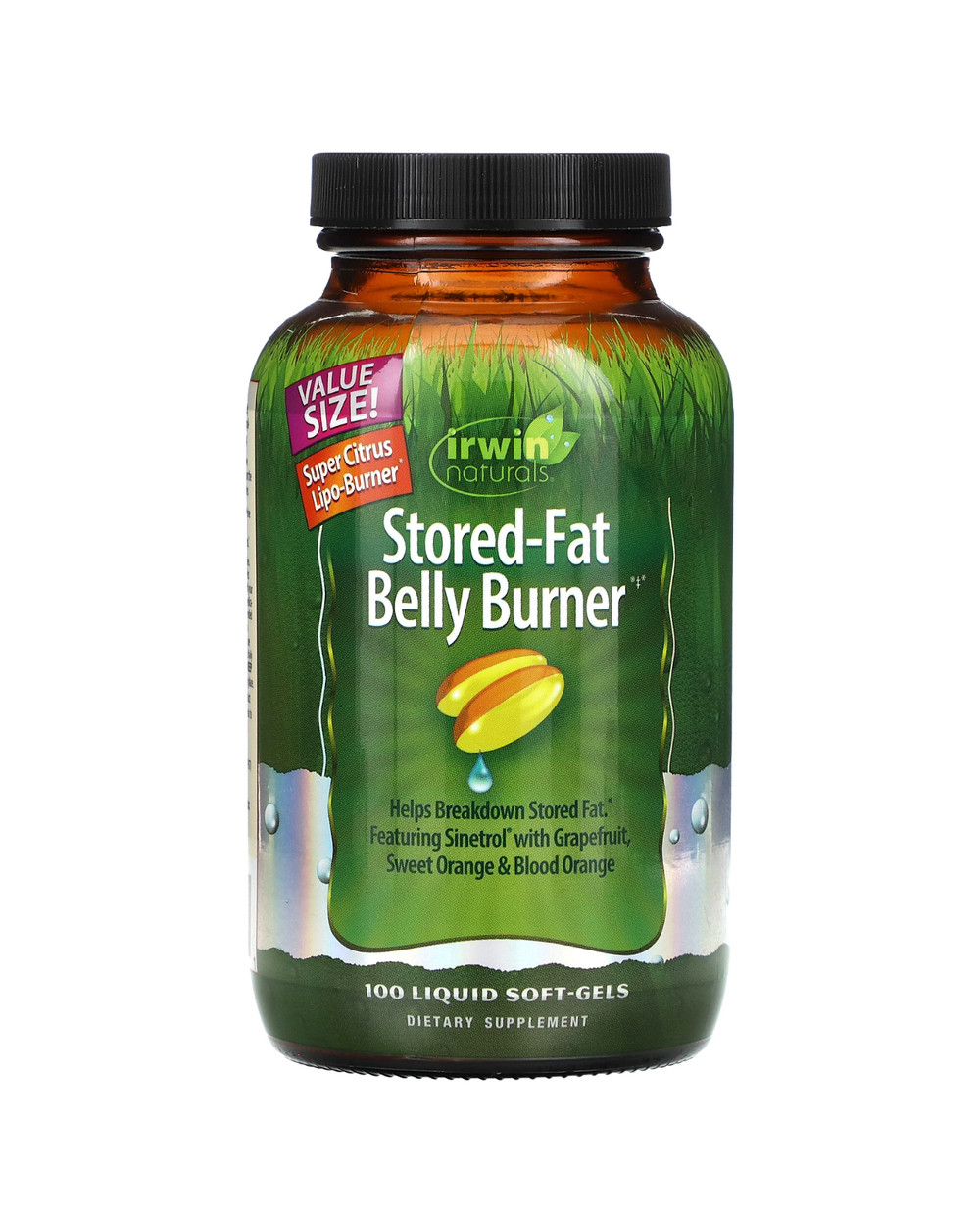 Irwin Naturals Stored-Fat Belly Burner 100 гелевих капсул