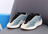 Женские кроссовки Adidas Yeezy Boost 700v3 Kyanite (голубые)модные демисезонные кроссы Адидас Изи Буст Y14138
