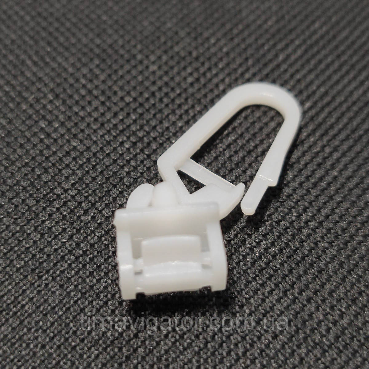 Гачки шторки DAF MERCEDES RENAULT білі широкі (25шт), фото 1