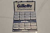 Original Gillette platinum double edge DE лезвия 100 шт